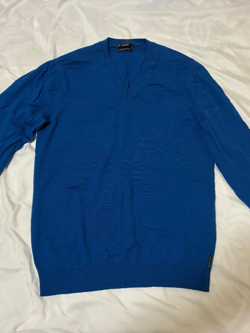ARMANI EXCHANGE Men's V-neck Sweater In Merino Wool (2 items for 30% off)